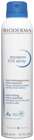Atoderm SOS Spray - pentru Piele sensibilă uscată sau foarte uscată