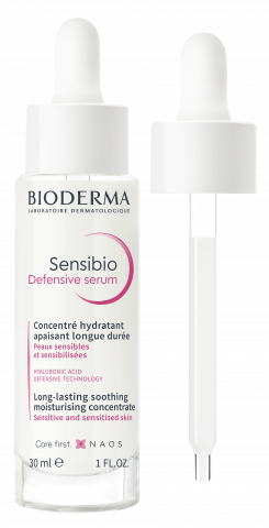 Sensibio Defensive Ser - concentrat calmant și hidratant, cu efect pe termen lung