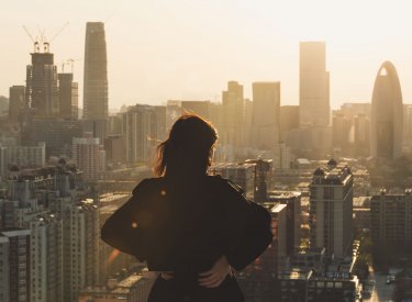 Skyline sunrise